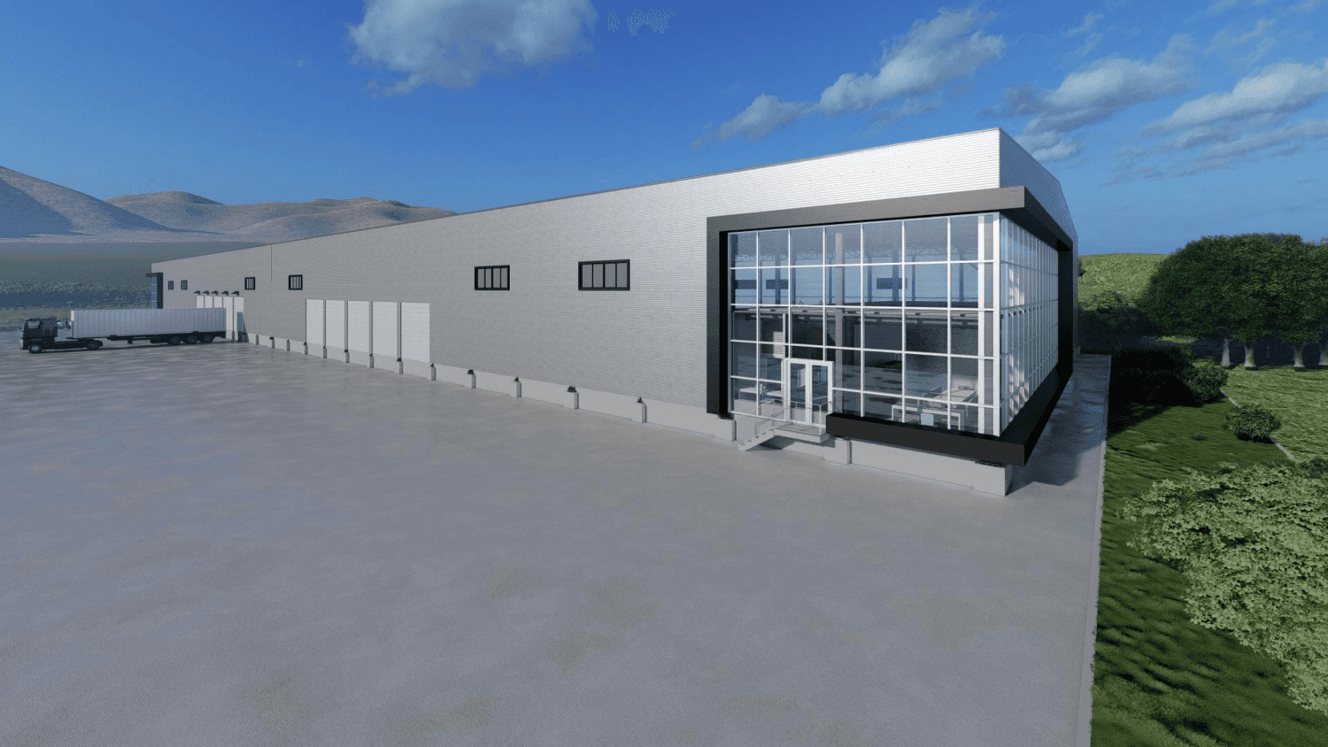 Нов индустриски објект 3100м2 во Петровец - За Изнајмување - Петровец - Слика 9