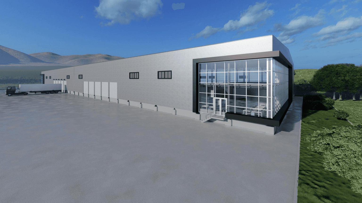 New warehouse and office space with plot area 12264m2 - For Sale - Petrovec - Image 10