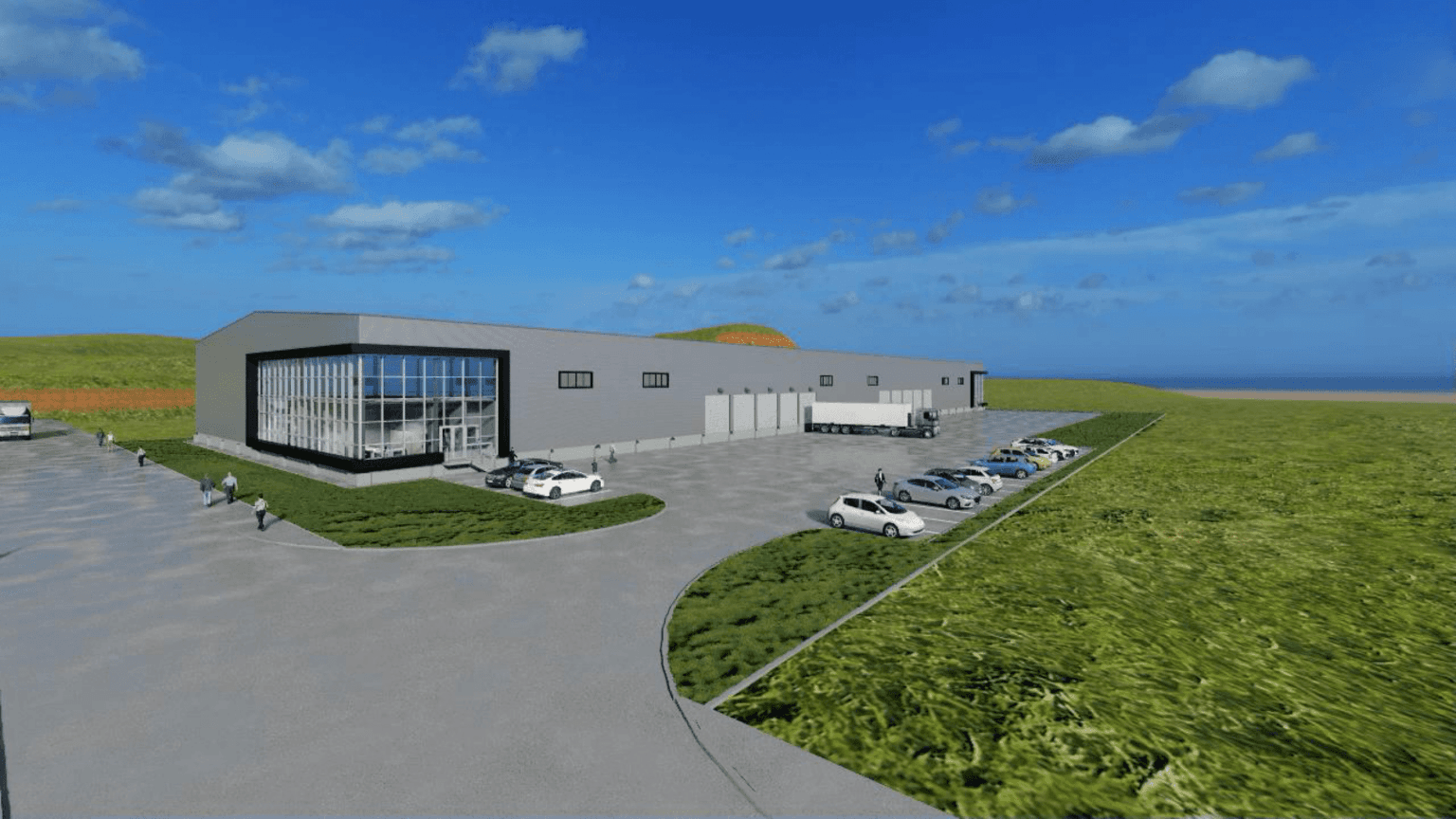 New warehouse and office space with plot area 12264m2 - For Sale - Petrovec - Image 11