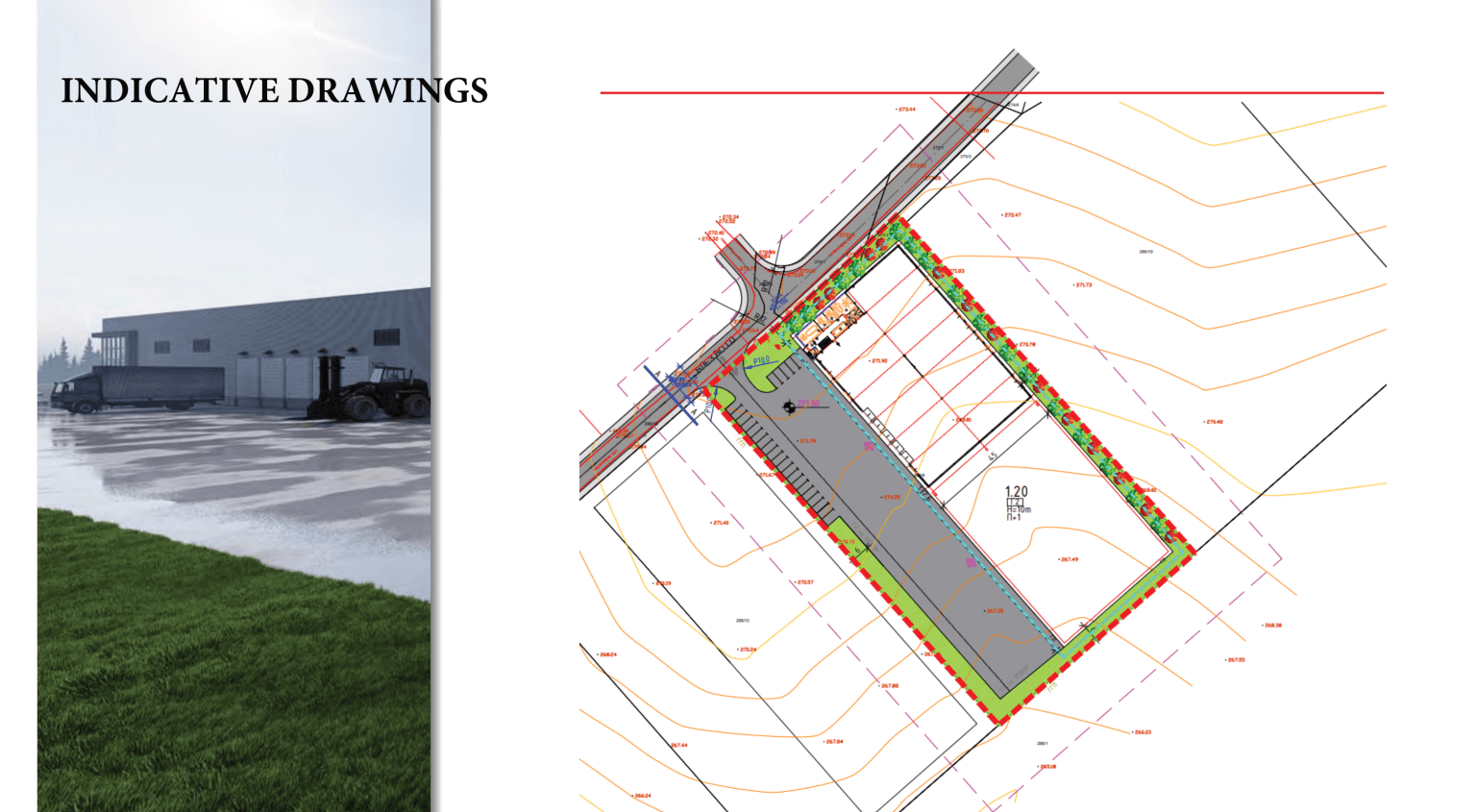 New warehouse and office space with plot area 12264m2 - For Sale - Petrovec - Image 13