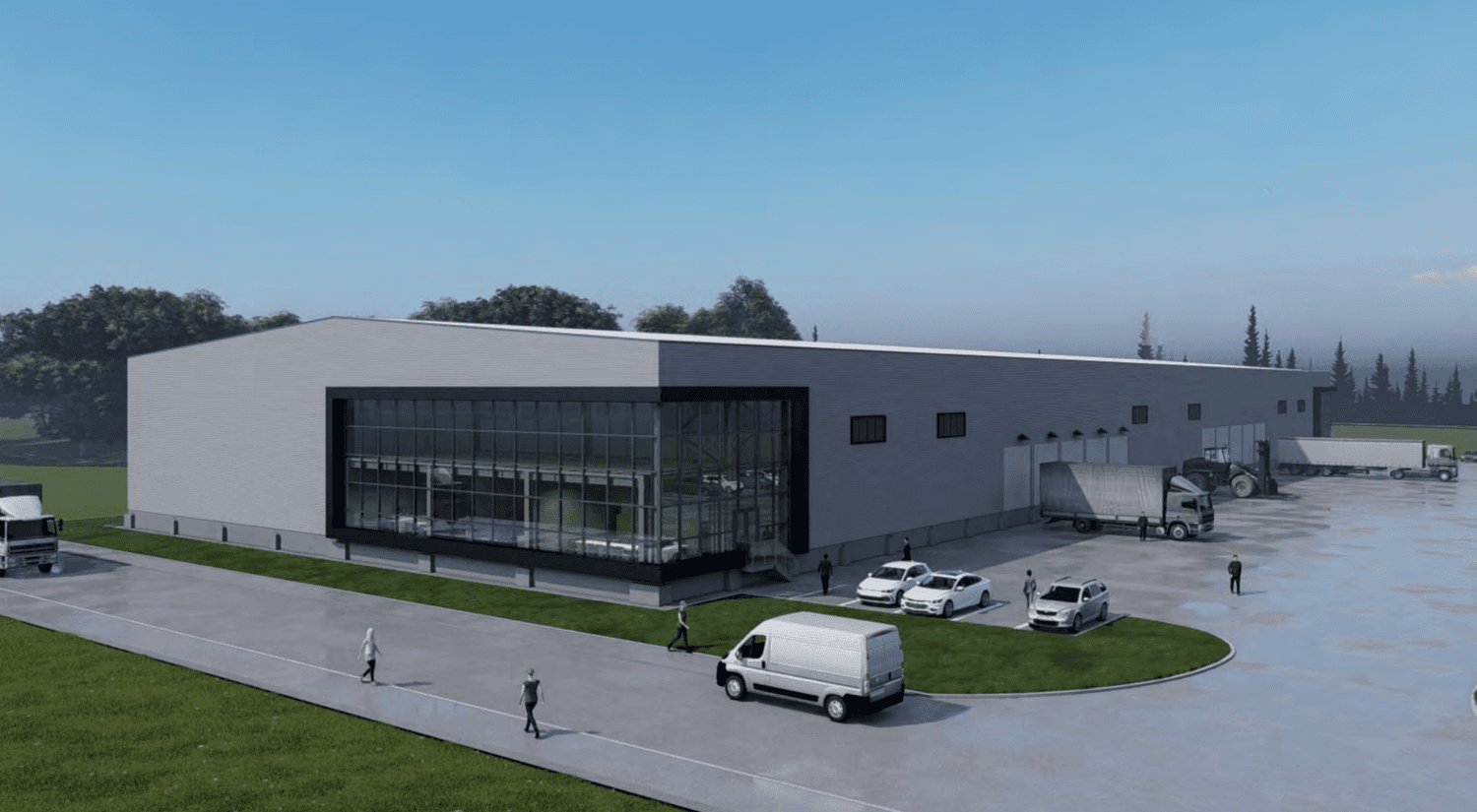 Нов индустриски објект со плац 12264м2 во Петровец - За Продажба - Петровец - Слика 14