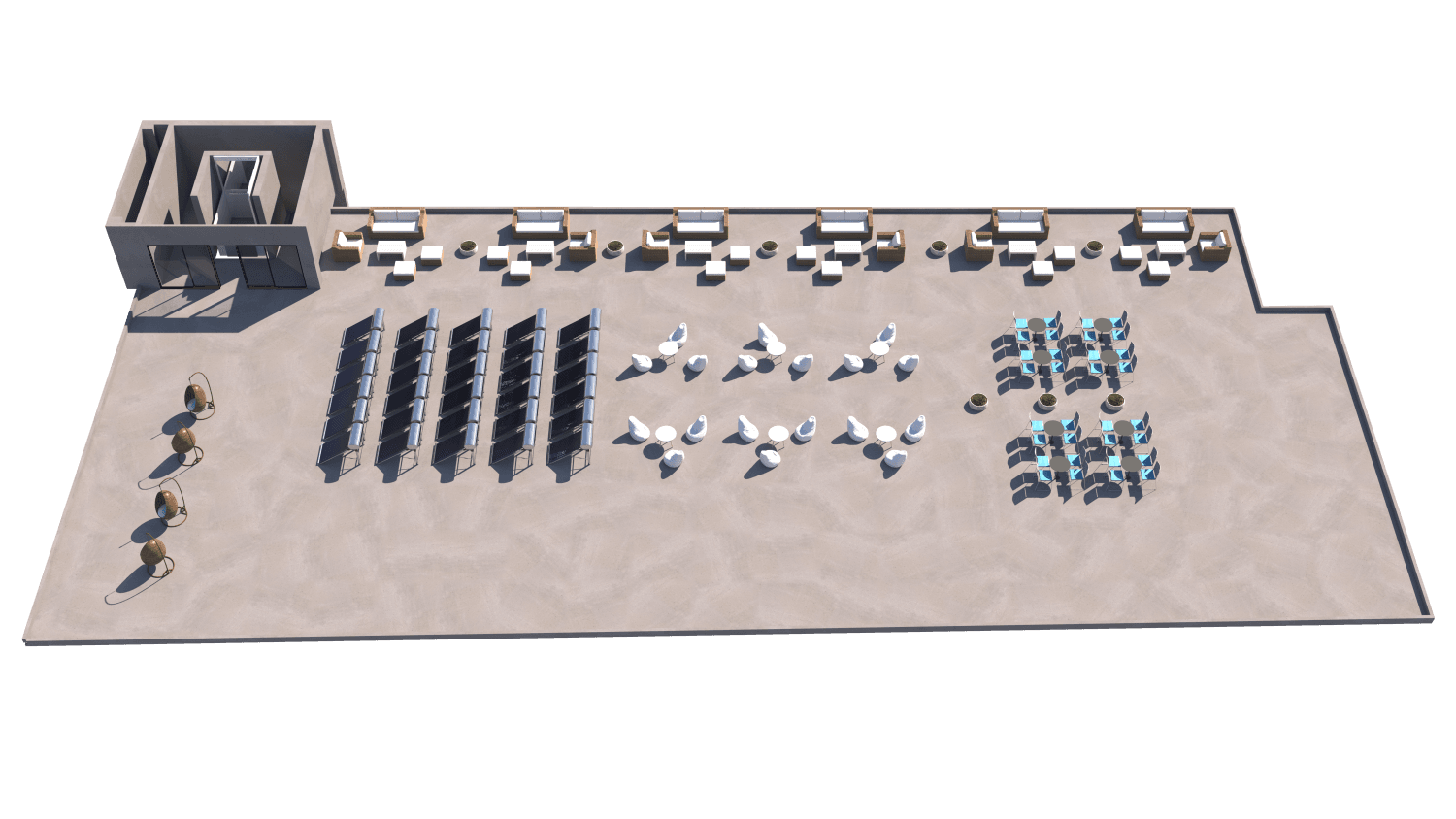 Деловна зграда 1000м2 на одлична локација - За Изнајмување - Карпош - Слика 28