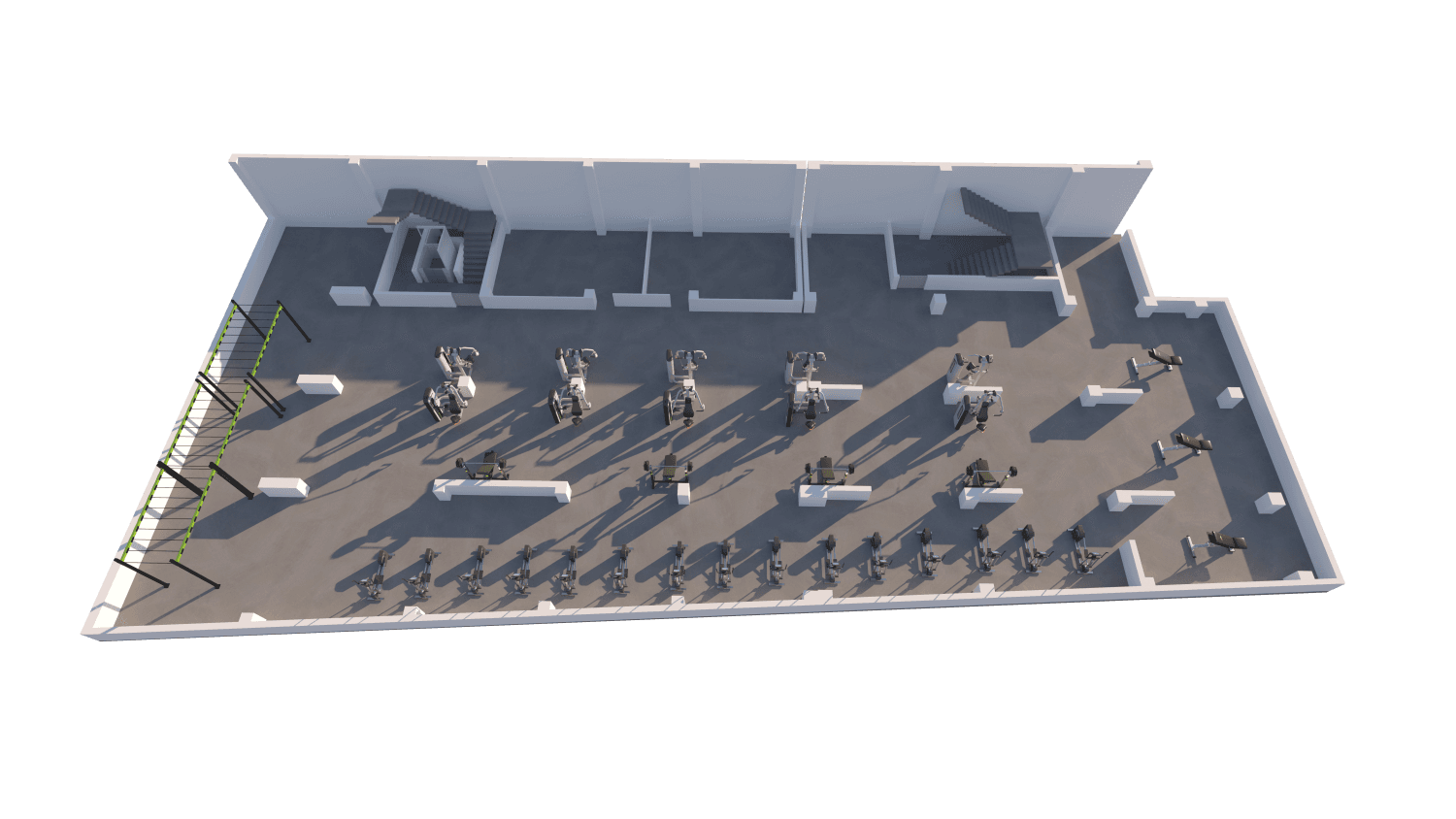 Деловна зграда 1000м2 на одлична локација - За Изнајмување - Карпош - Слика 18