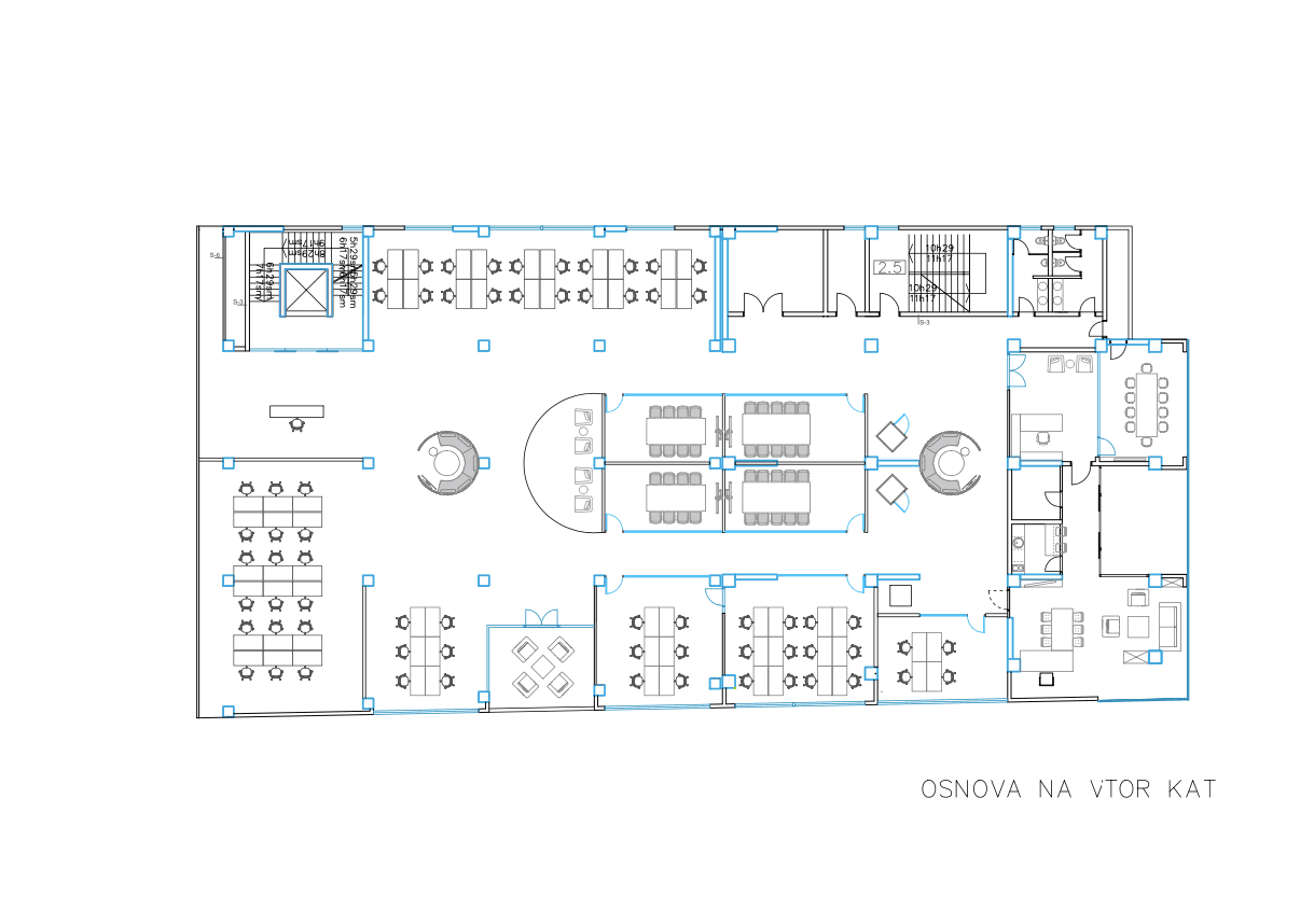 Деловна зграда 1000м2 на одлична локација - За Изнајмување - Карпош - Слика 27