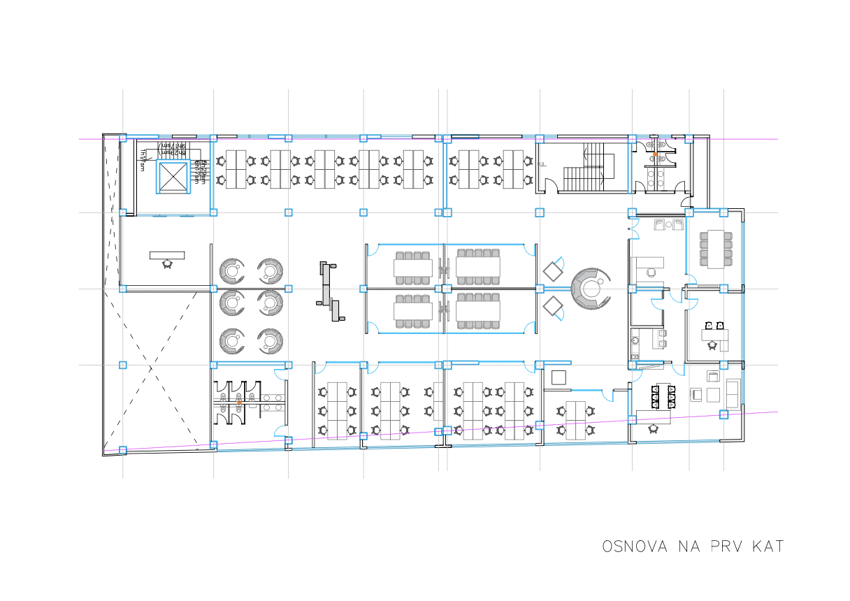 Деловна зграда 1000м2 на одлична локација - За Изнајмување - Карпош - Слика 25