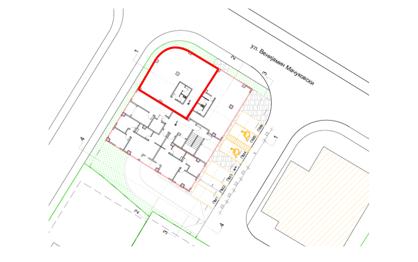 Business space 185m2 in Micurin - 3