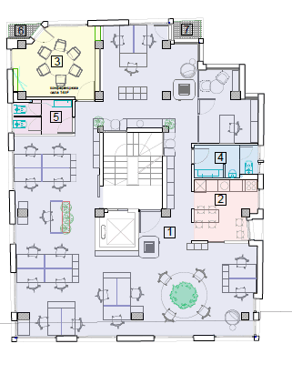 Нова деловна зграда во центарот на Скопје - За Изнајмување - Центар - Слика 18