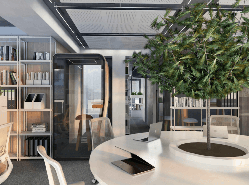 Нова деловна зграда во центарот на Скопје - За Изнајмување - Центар - Слика 8