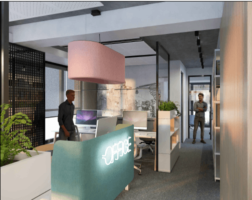 Нова деловна зграда во центарот на Скопје - За Изнајмување - Центар - Слика 3