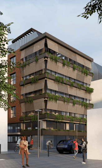 Нова деловна зграда во центарот на Скопје - За Изнајмување - Центар - Слика 4