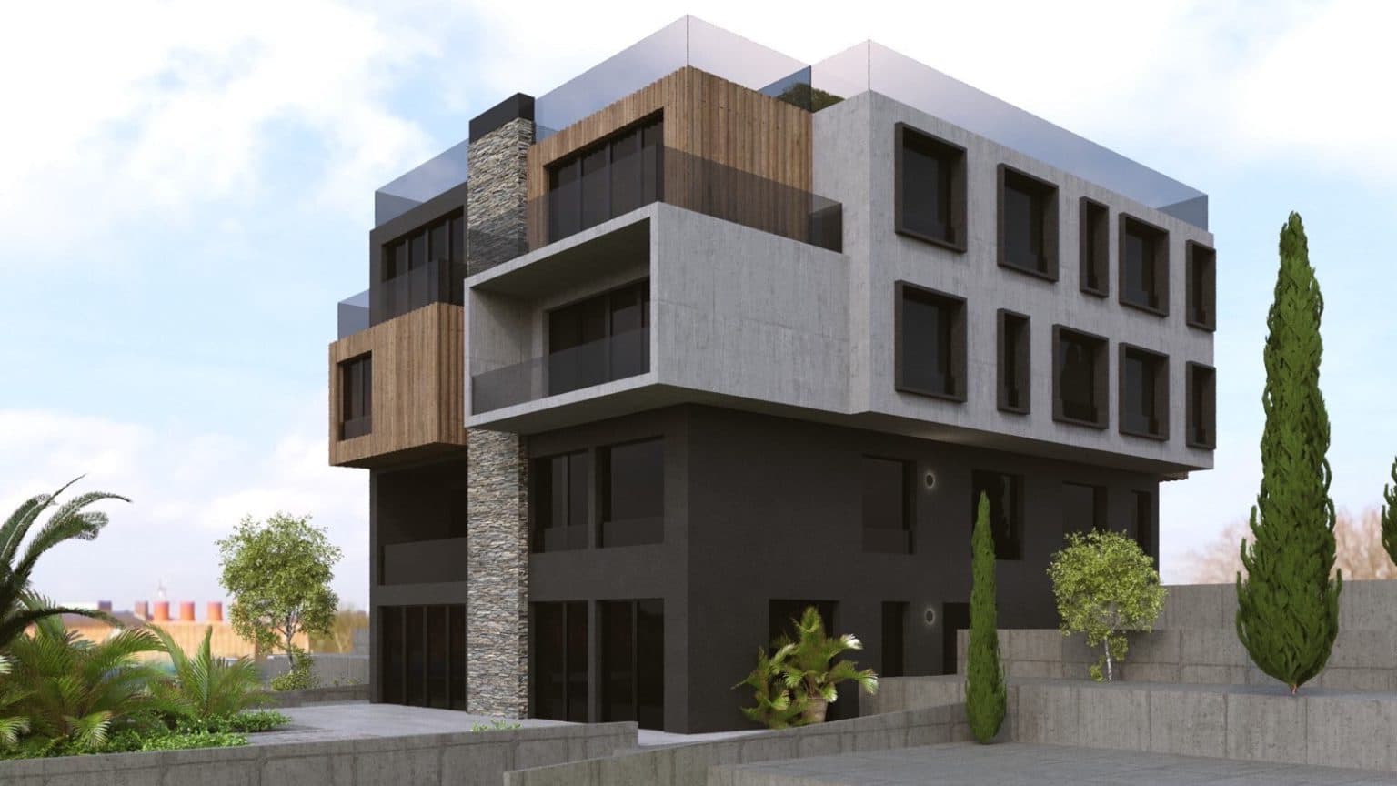 Duplex apartment 135m2 with private pool - For Sale - Karposh - Image 3