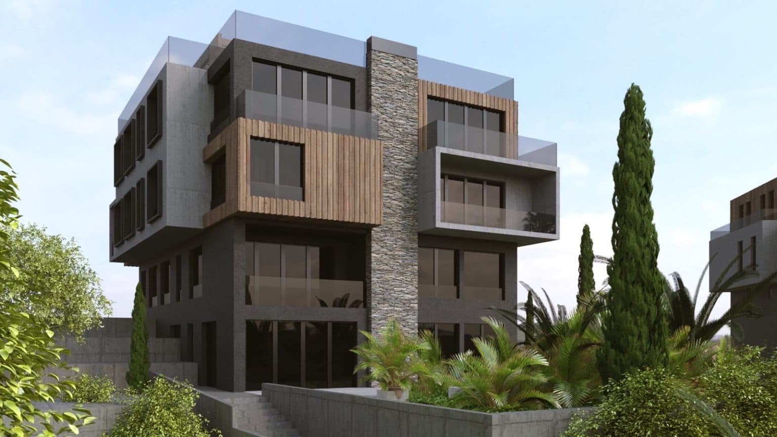 Duplex apartment 135m2 with private pool - For Sale - Karposh - Image 2