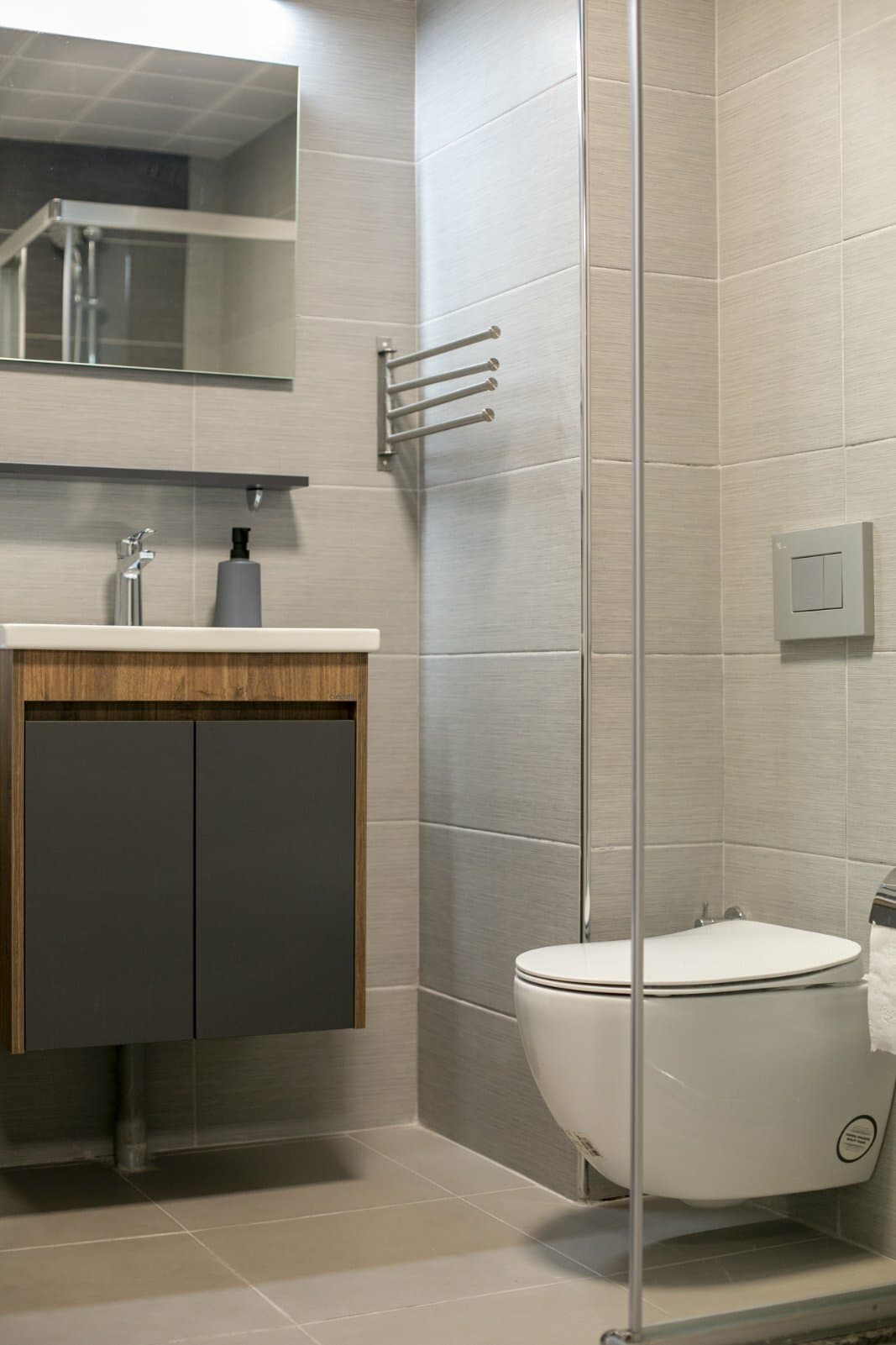 Комплетно опремен стан 66м2 во Џевахир - За Изнајмување - Аеродром - Слика 17