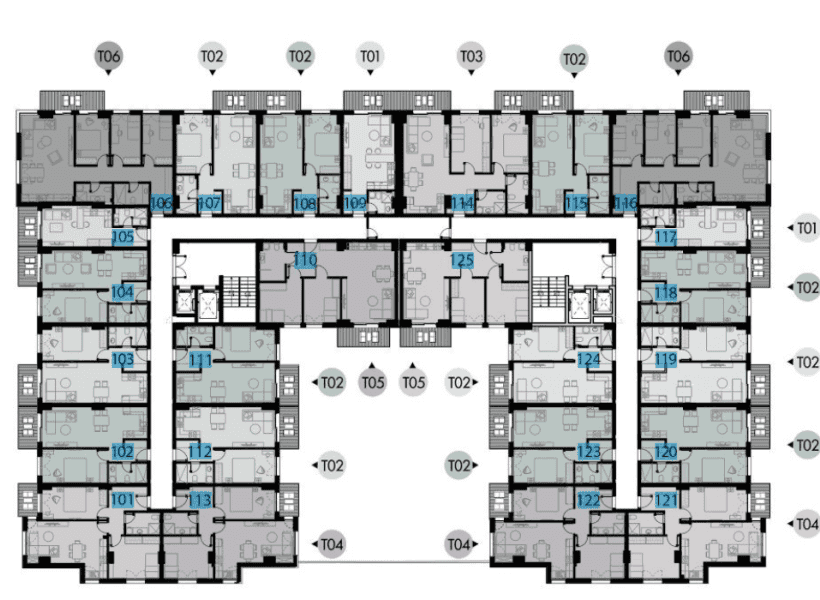 Станови во Автокоманда со различни квадратури - За Продажба - Скопје - Слика 9