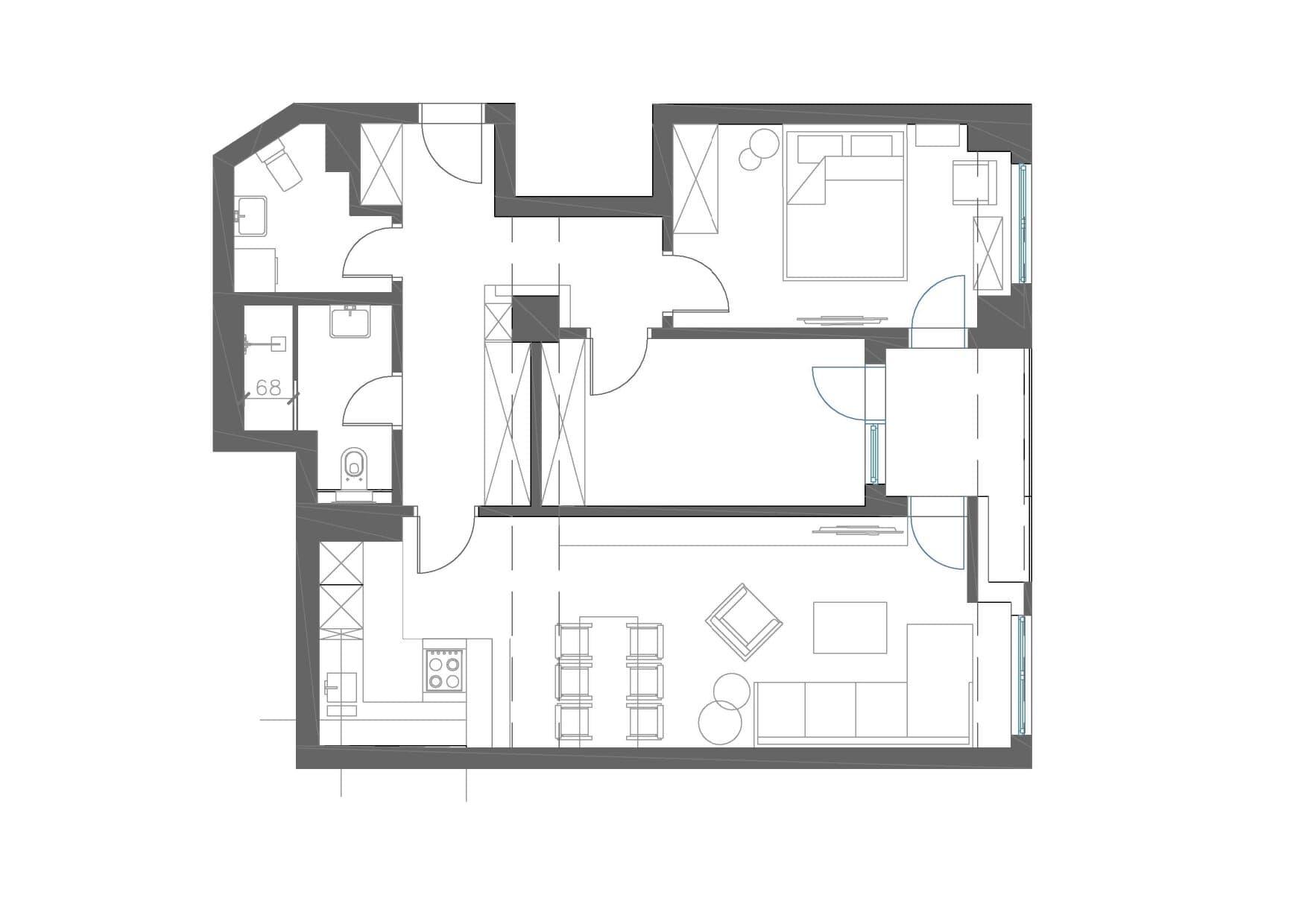 Modern apartment 77m² in Kisela Voda - For Rent - Kisela Voda - Image 16