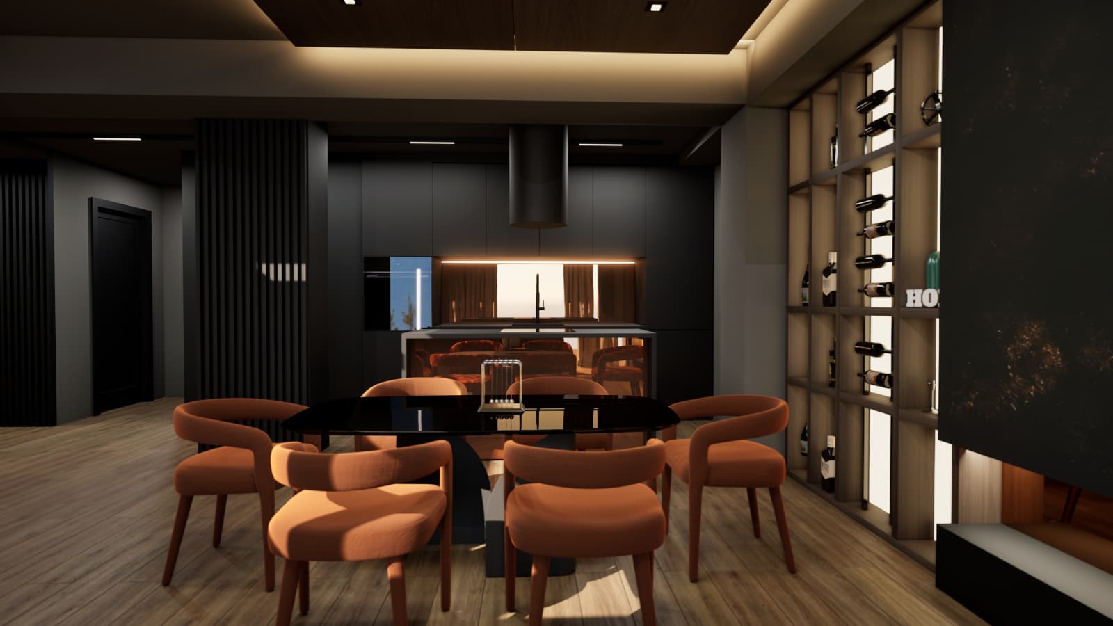 Exclusive 121m2 penthouse located in Debar Maalo - For Rent - Centar - Image 4