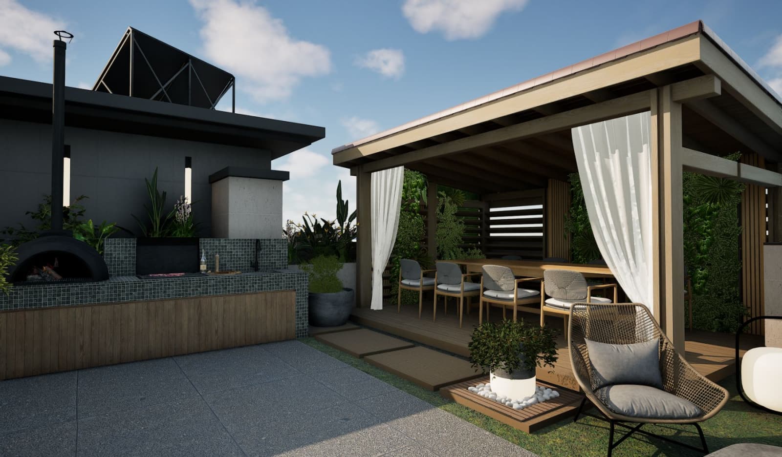 Exclusive 121m2 penthouse located in Debar Maalo - For Rent - Centar - Image 8