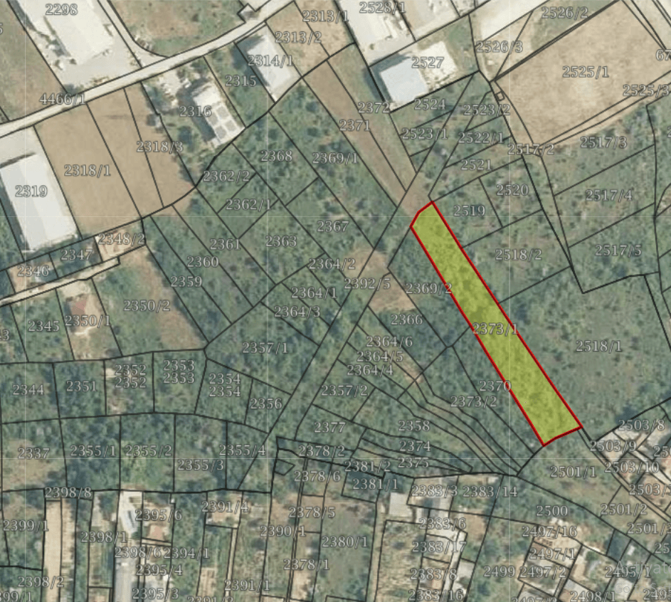 Land 3294m2 in Pintija - 2