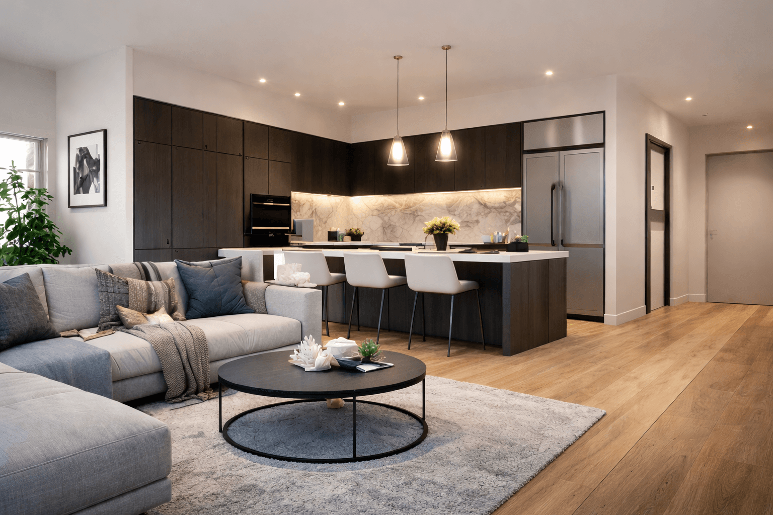 Apartments in a new residential building in Vodno - For Sale - Vodno