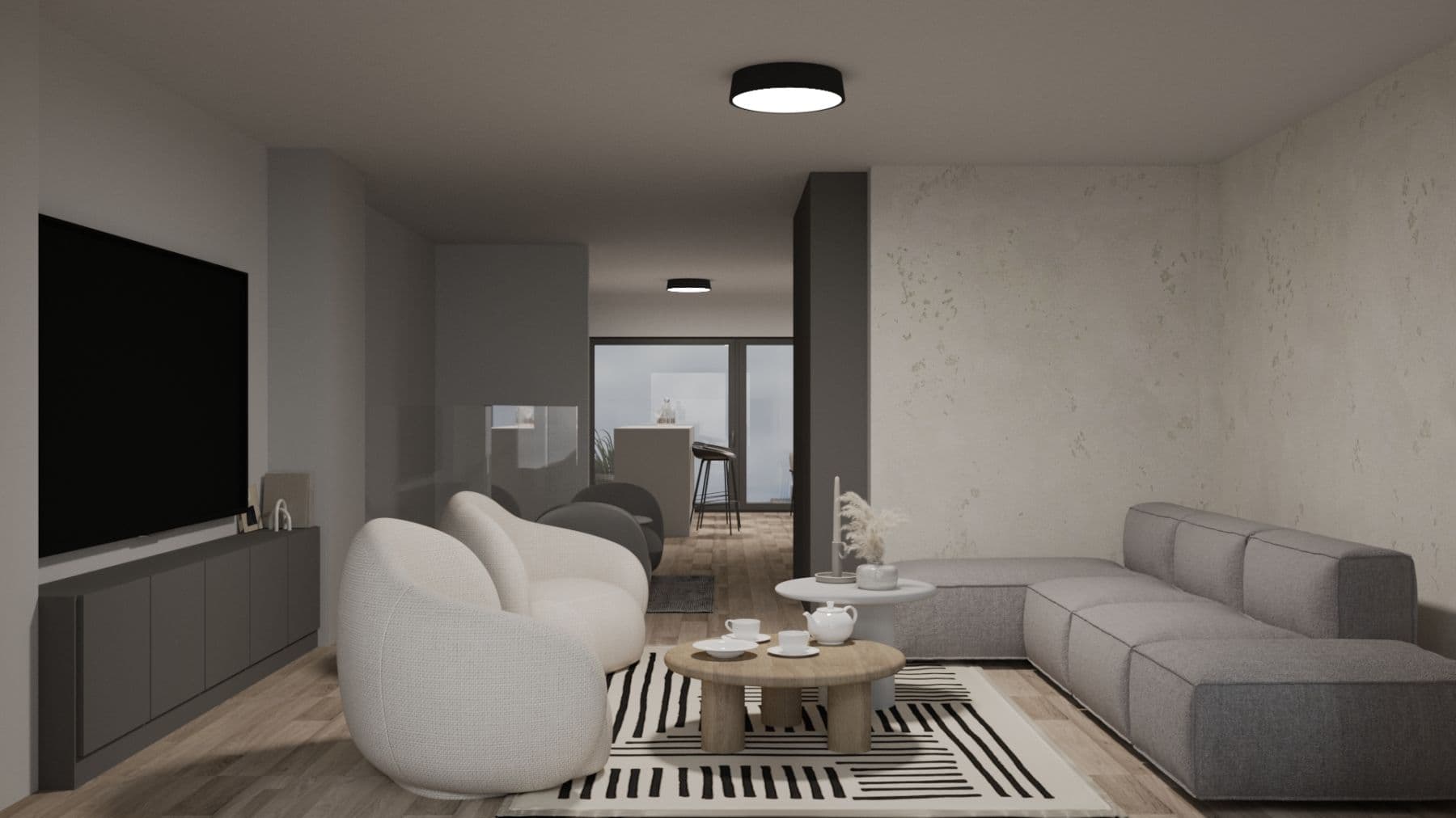 Нов дуплекс стан 118м2 со rooftop во Центар - За Продажба - Центар