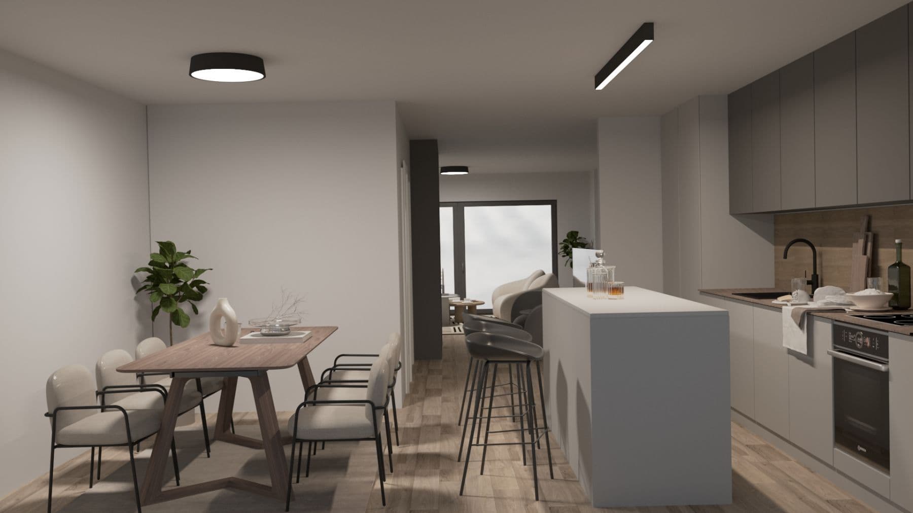 Нов дуплекс стан 118м2 со rooftop во Центар - За Продажба - Центар - Слика 4