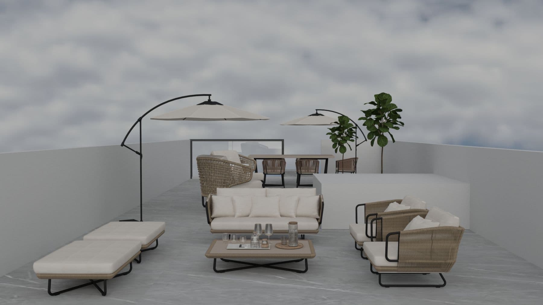 Нов дуплекс стан 118м2 со rooftop во Центар - За Продажба - Центар - Слика 5