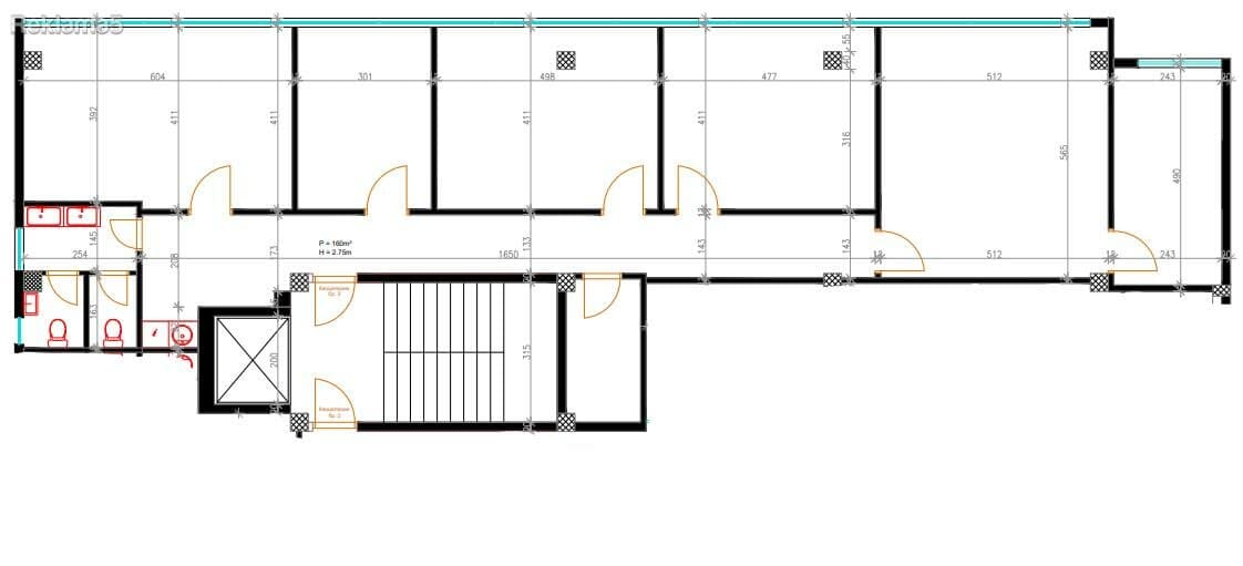 Модерен канцелариски простор во деловен комплекс - За Изнајмување - Гази Баба - Слика 12