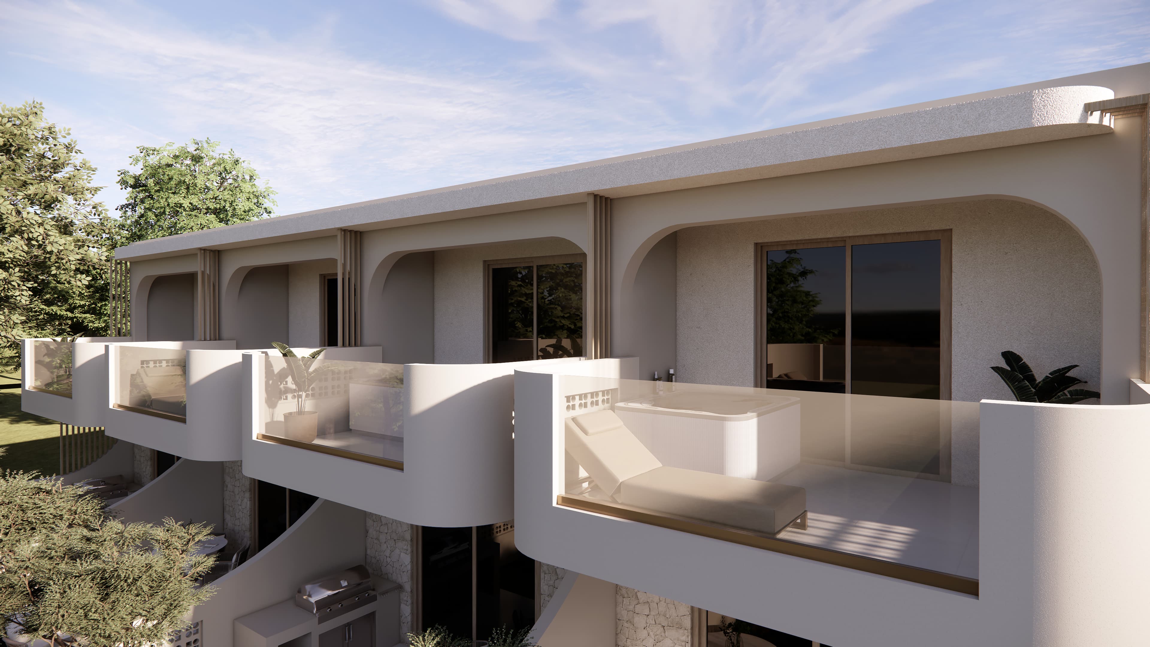 Модерни мезонети покрај море - 2