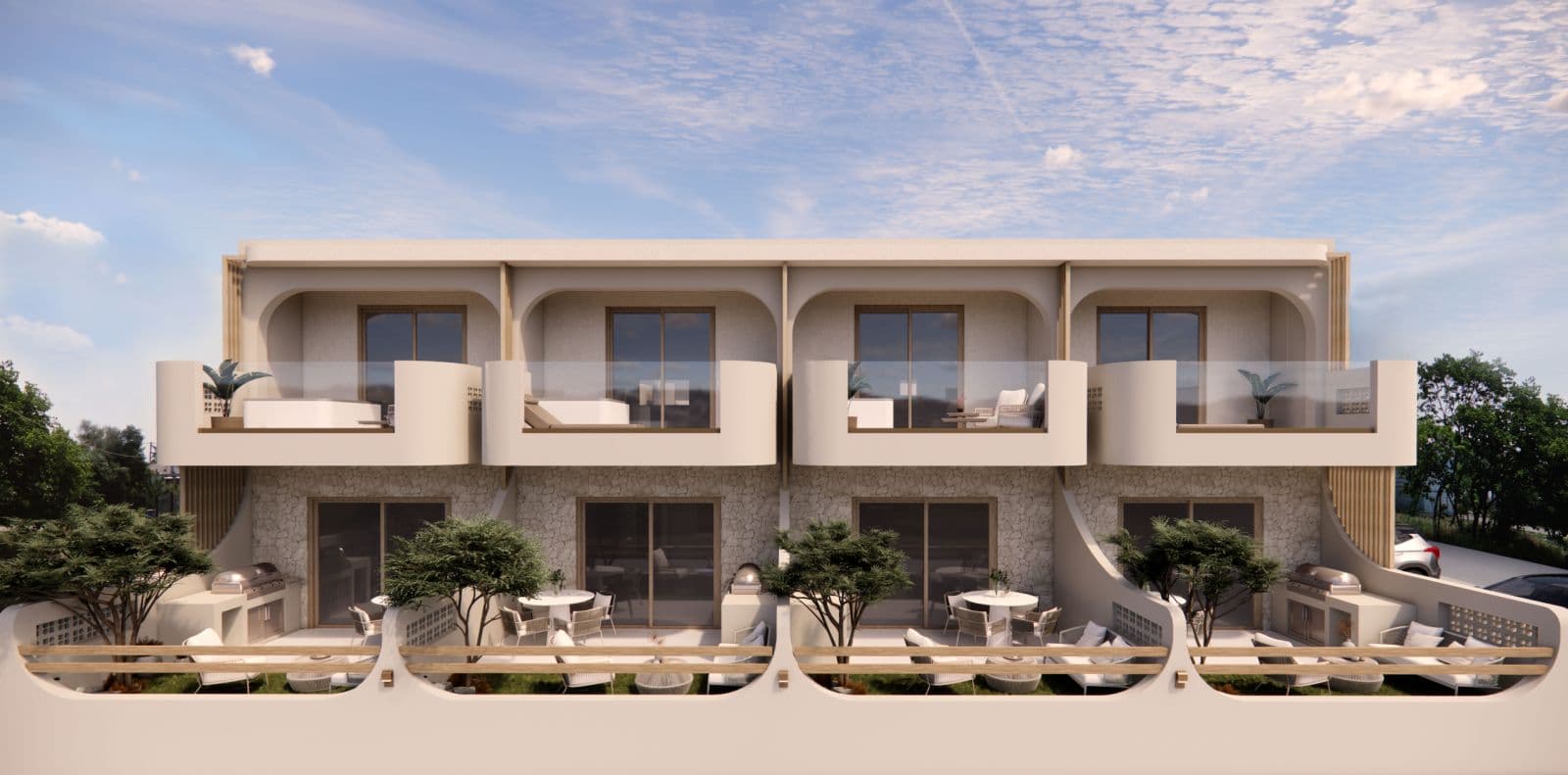 Модерни мезонети покрај море - За Продажба - Грција