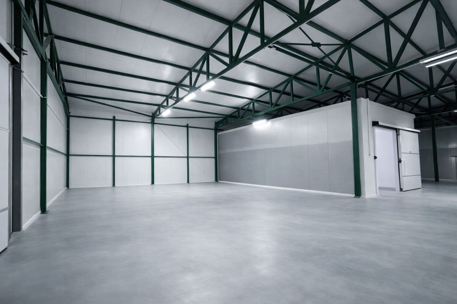 Warehouse 950m2 in Industrial zone Vizbegovo - For Rent - Butel