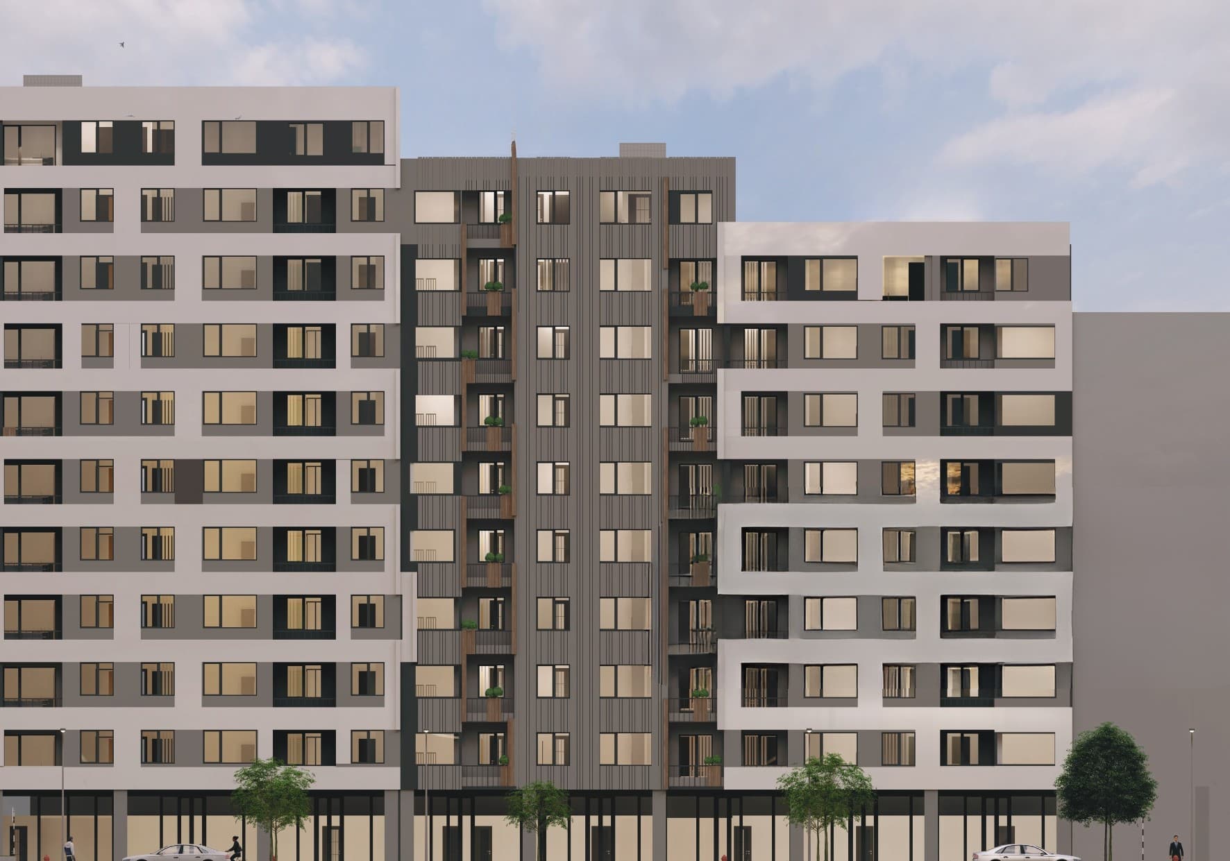 Нов станбено-деловен објект во Ѓорче Петров - За Продажба - Ѓорче Петров