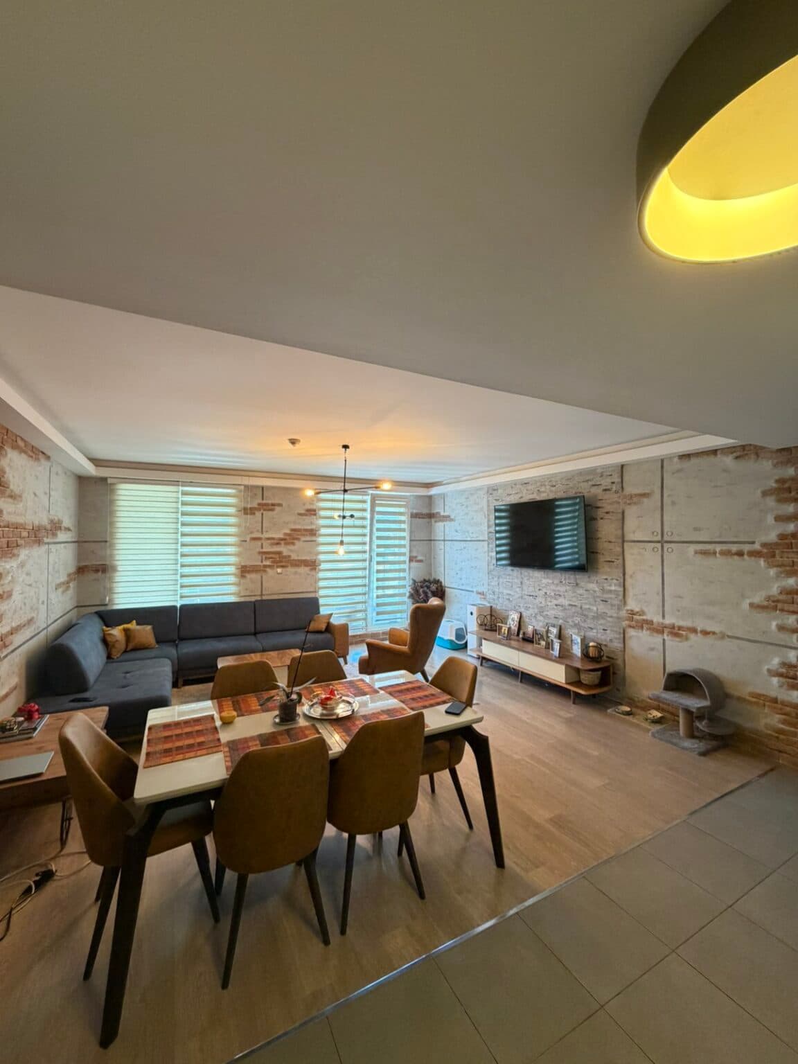 Apartment 135m2 in Cevahir Sky City - For Rent - Skopje