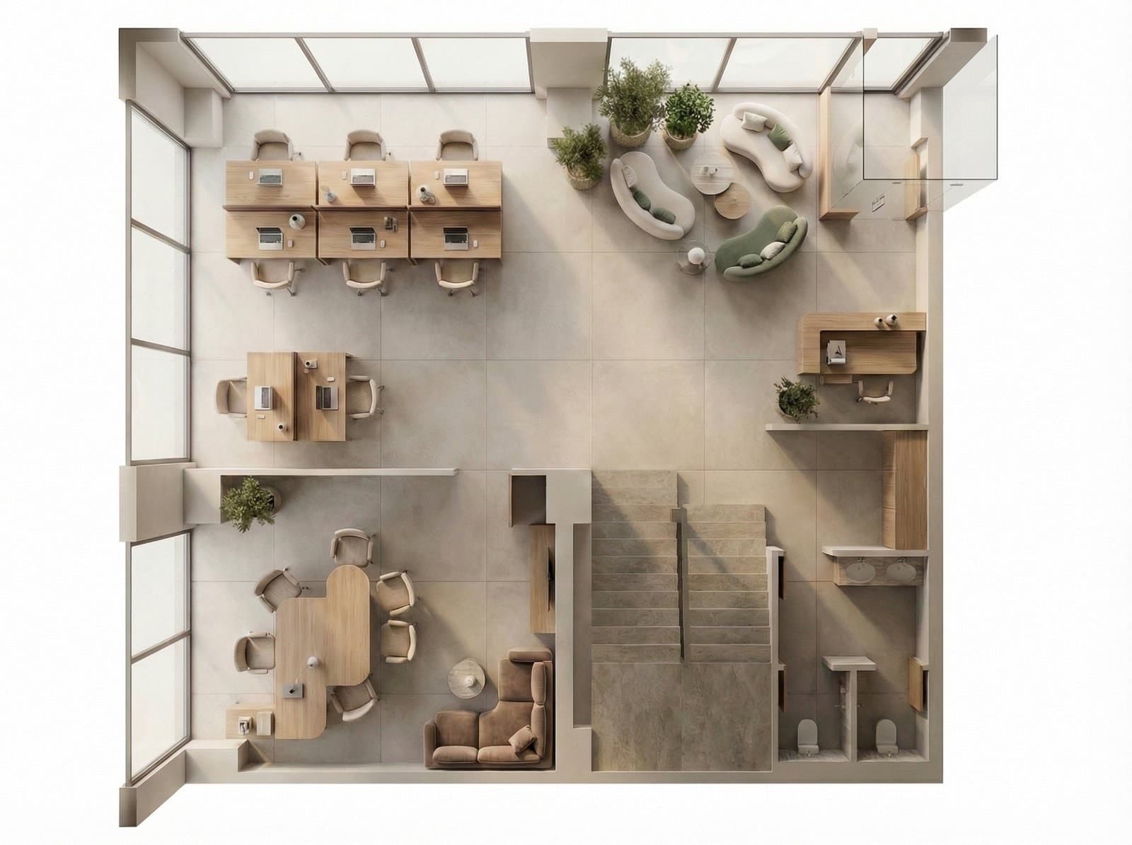 Business space for rent in Aerodrom - For Rent - Aerodrom - Image 13