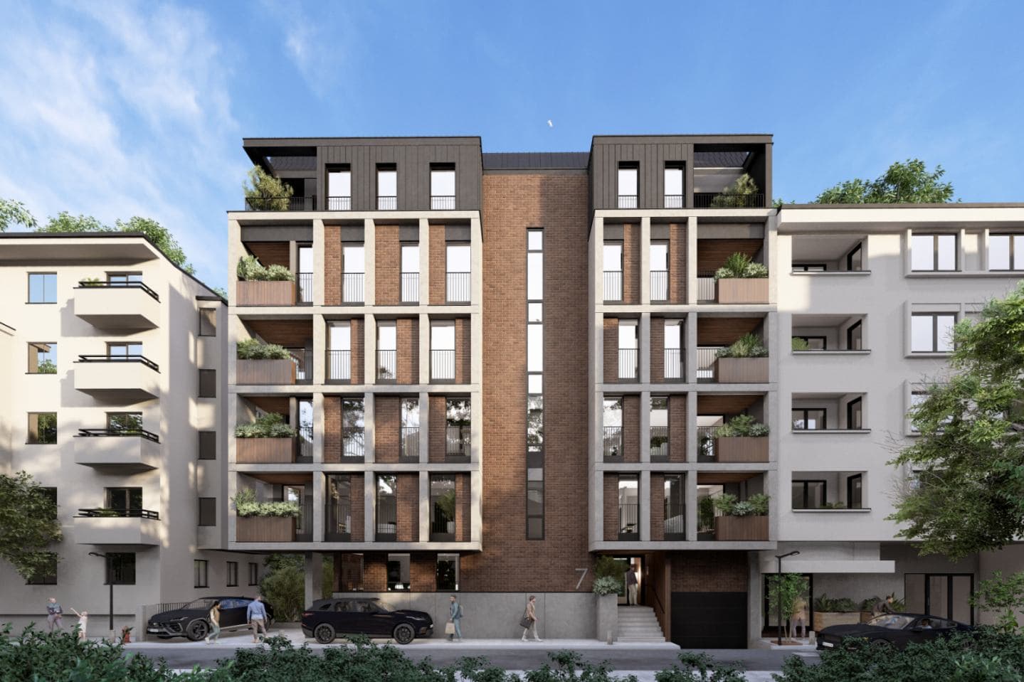 Стан 35м2 во нов резиденцијален објект - За Продажба - Центар