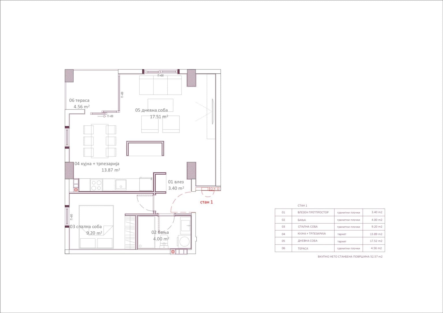Modern apartments in residential building - For Sale - Centar - Image 4