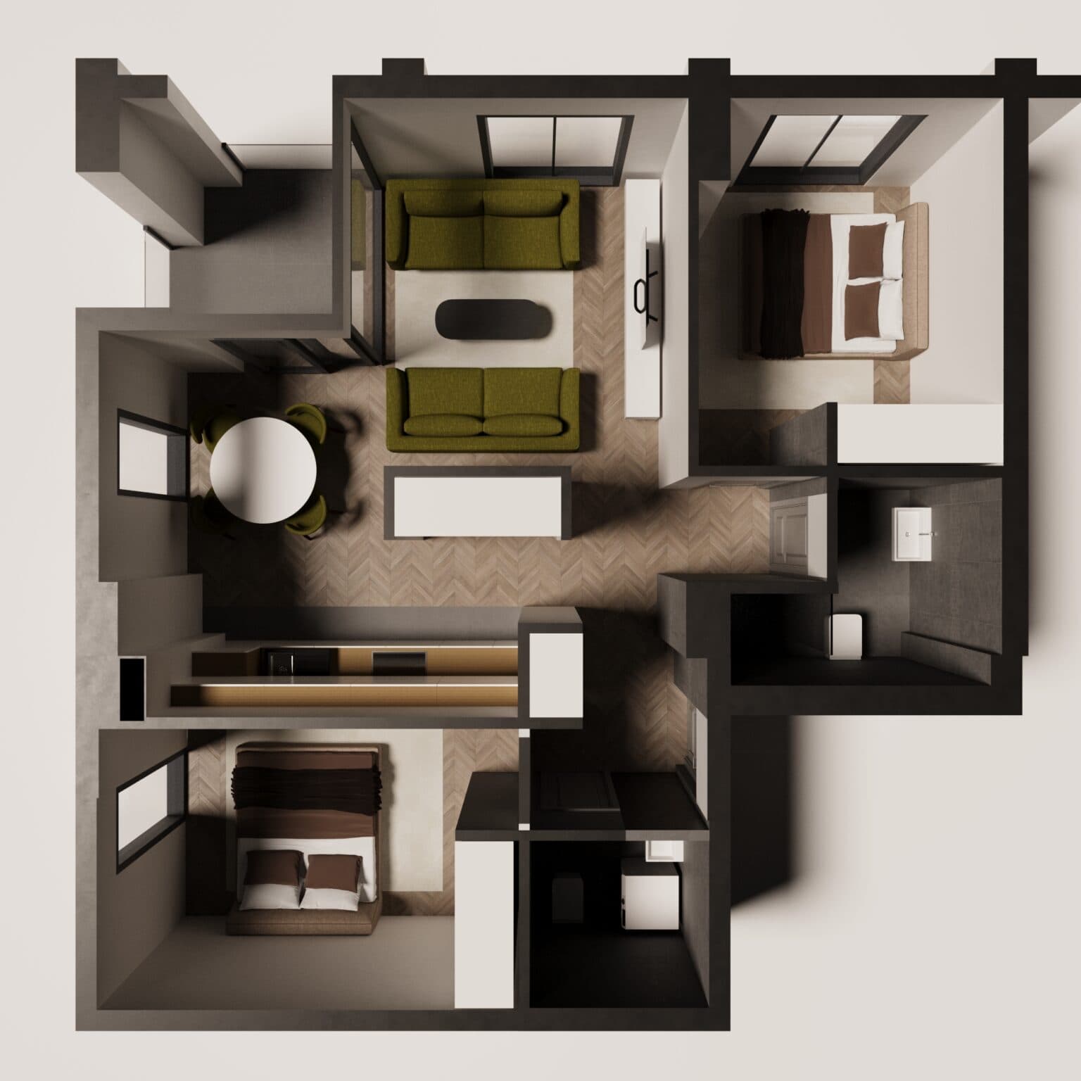 Modern apartments in residential building - For Sale - Centar - Image 7