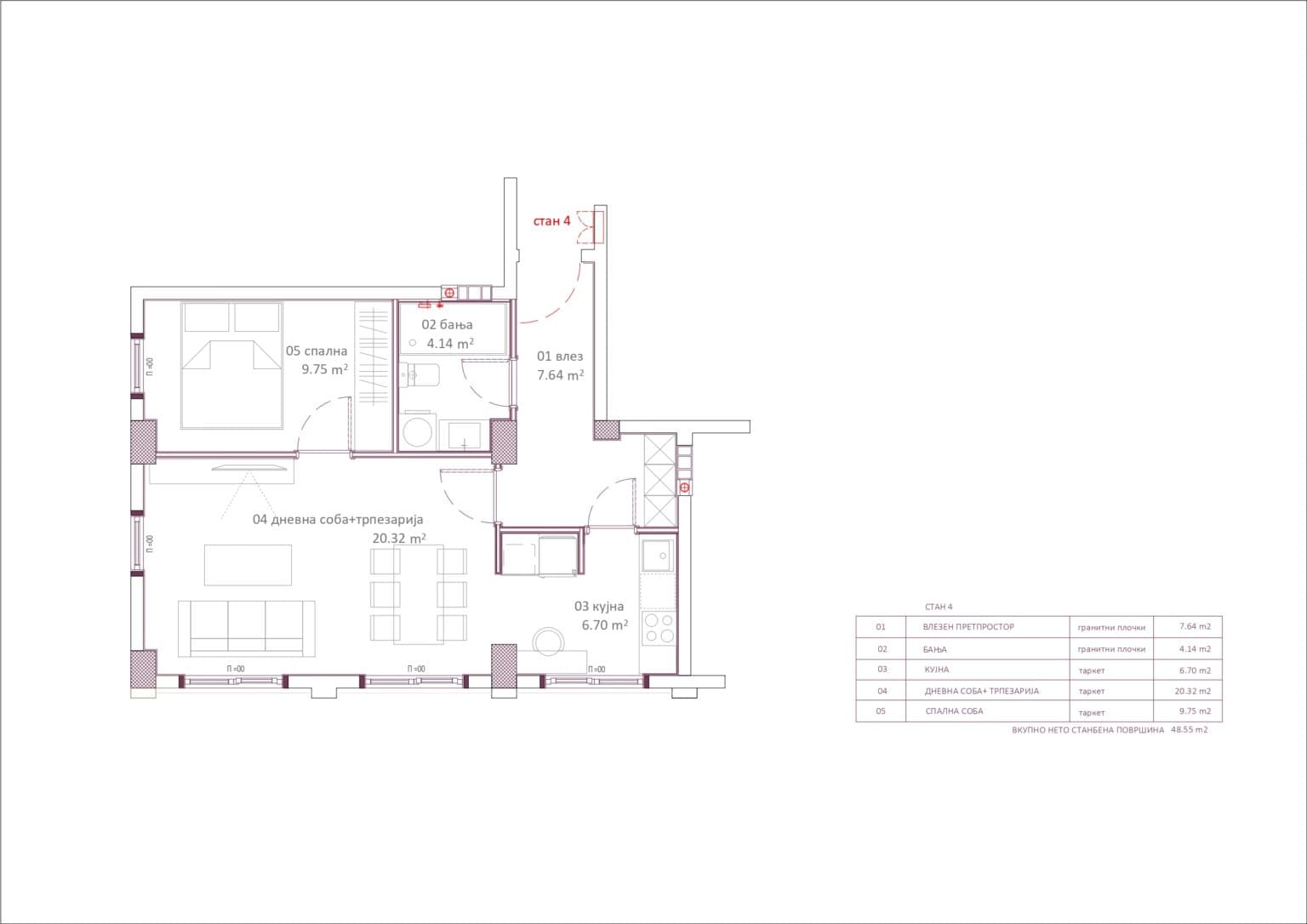 Modern apartments in residential building - For Sale - Centar - Image 8