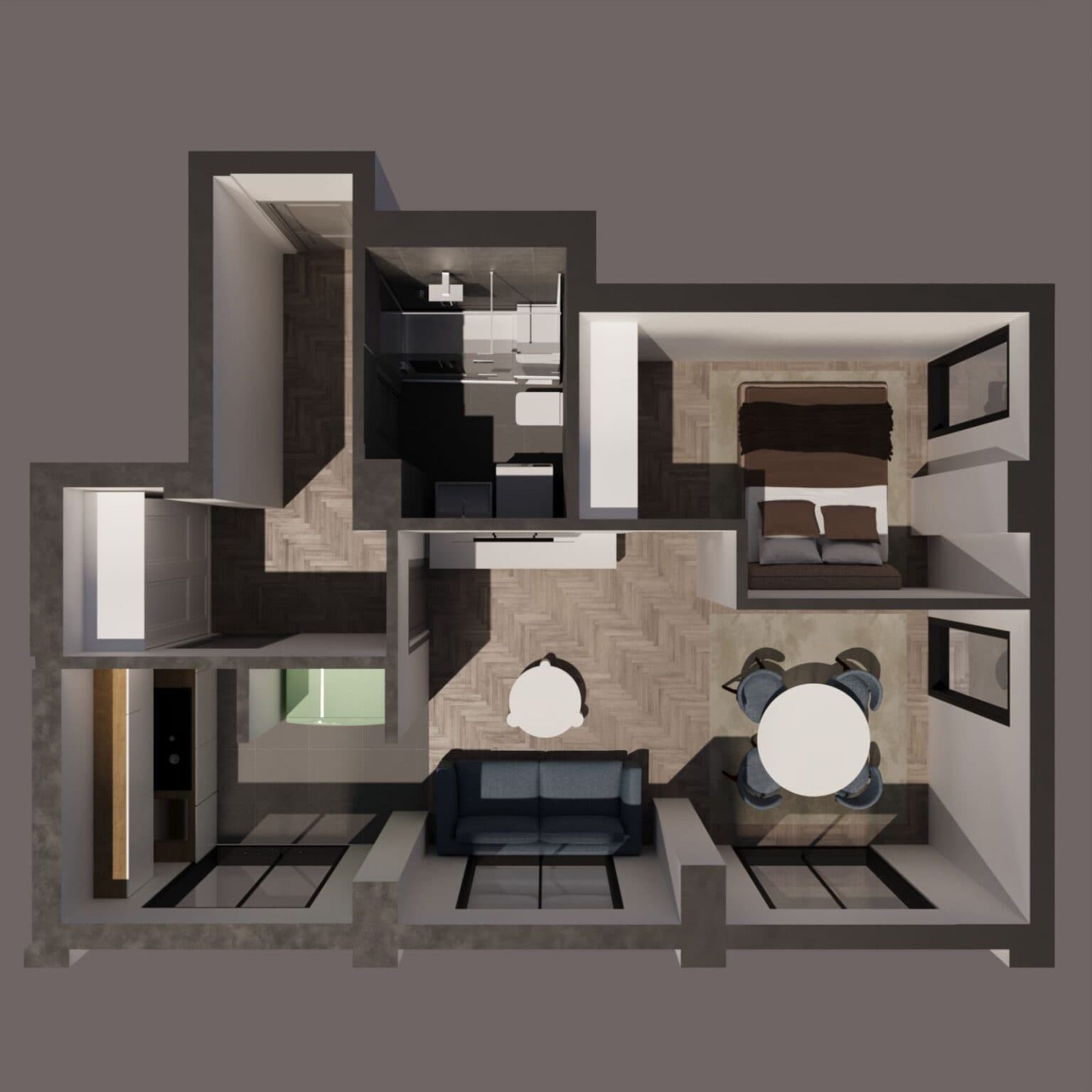 Modern apartments in residential building - For Sale - Centar - Image 11