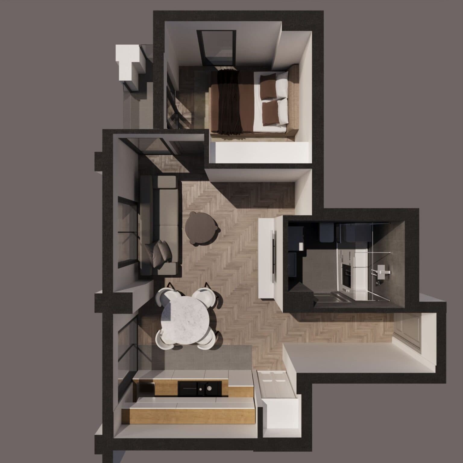 Modern apartments in residential building - For Sale - Centar - Image 13