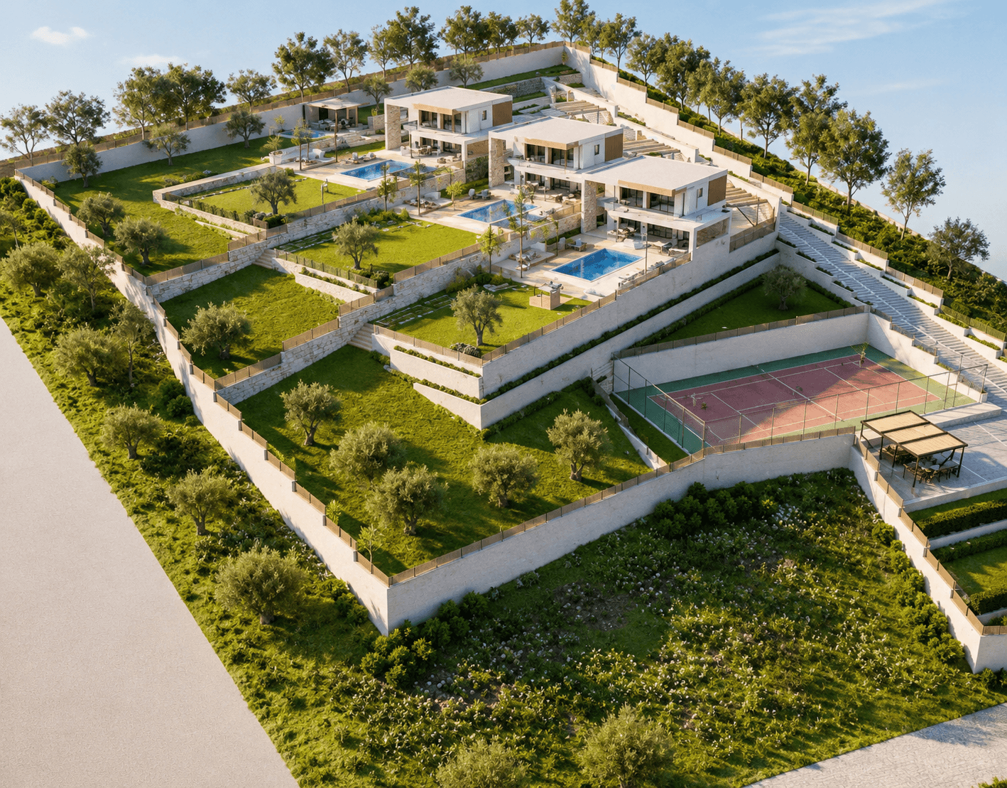 Newly built modern villa with sea view in Polychrono, Halkidiki - 3