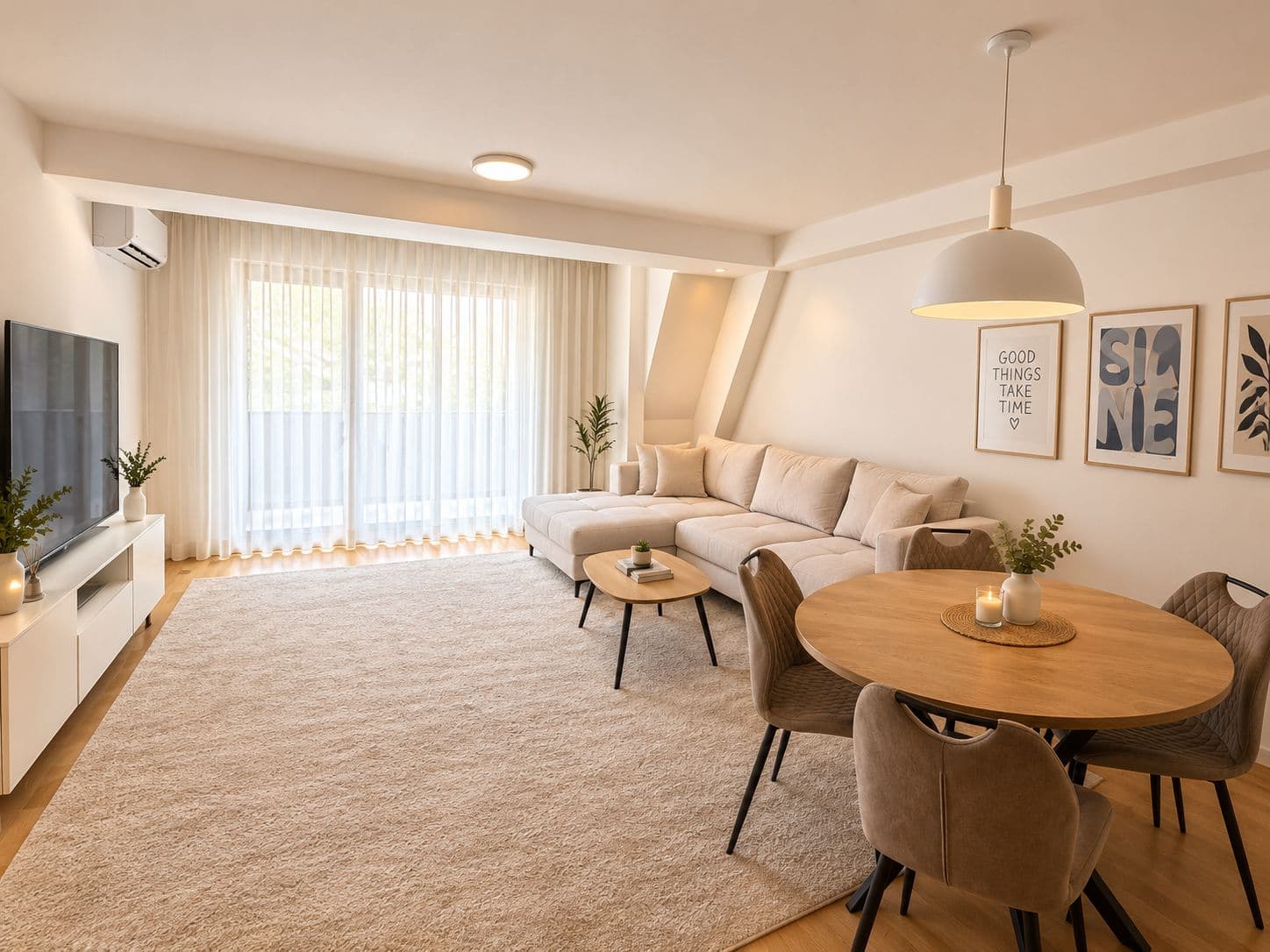 Се продава трособен стан од 87 м² нов и невселуван во Козле - За Изнајмување - Водно