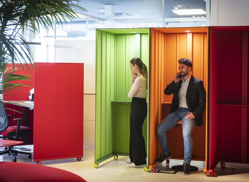 Phone Booths Office Design 