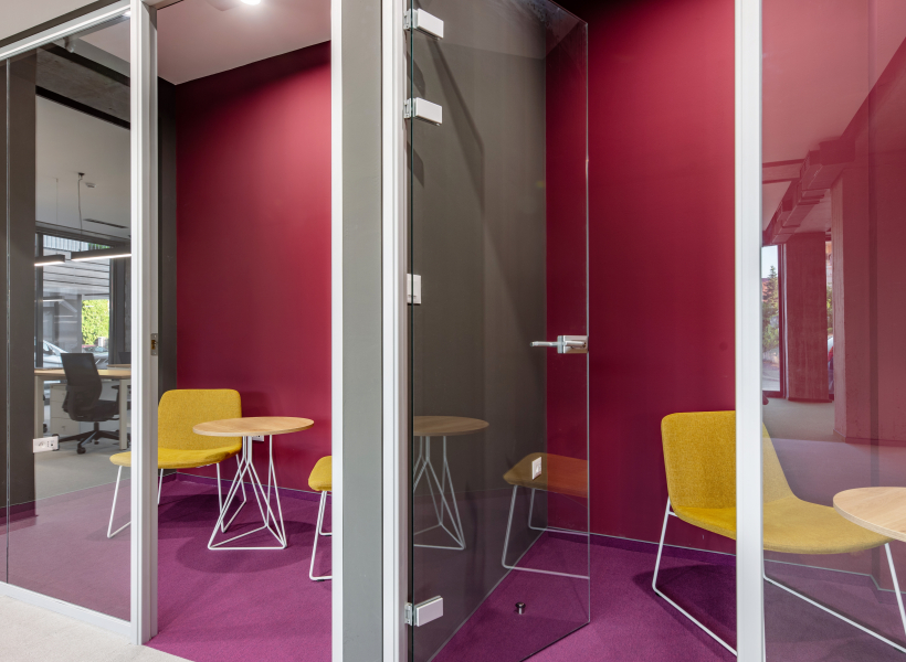Phone booths office design 